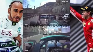 GASLY and VETTEL overcutting HAMILTON | MONACO GP🇲🇨2021