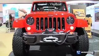 Jeep Wrangler Red Rock Concept - Exterior and Interior Walkaround - 2015 LA Auto Show