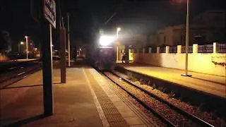 SNCFT: GE U22C (060DN) Tract Train 5/76 + EMD GT18B-566 Tract Train 5/87....