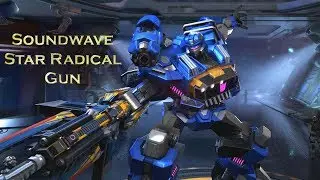 Soundwave Star Radical Weapons Skin - PVE Speed Gun Build - TRANSFORMERS Online 变形金刚 Gameplay
