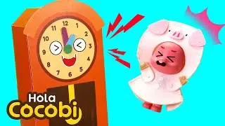 Hickory Dickory Dock⏰ Canciones para Niños | Kids Song | Hola Cocobi