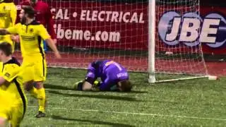 Ards 0 Cliftonville 3, Irish league cup final 2016