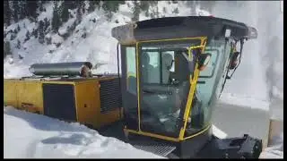 Snow Reaping Veh _// #snowroad #snowzone #snowlovers