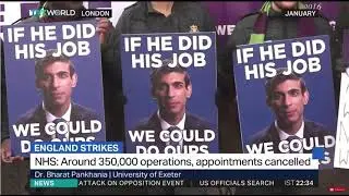 Junior doctors are striking over pay, demanding 35%, for 15 years of below-inflation pay rises