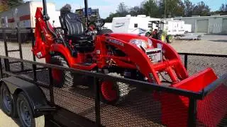 Kubota BX25D Backhoe