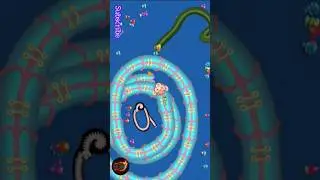 worm zone io giant slither best android gameplay in 2026#sachinsnackzone #games #snakegame #like