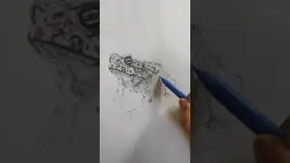 Toad or frog sketch, drawing #art #artist #sketching #painting #draw #youtubeshorts #shorts #youtube