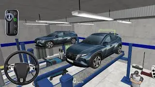 New Hyundai Tucson in Auto Repair shop Full crazy 🤣 Gameplay - 3D Driving Class 2 simulation Video |