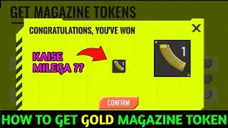 HOW TO GET GOLD MAGAZINE TOKEN IN FREE FIRE // kaise milenge 🤔🤔 ?? culture gaming !!