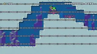 Shell Surfing by RyanTwo - Super Mario Maker 2 - No Commentary 1bx 1by