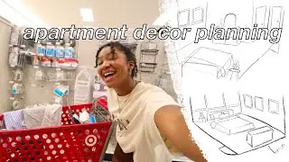 target shopping + planning room decor | My First Apartment