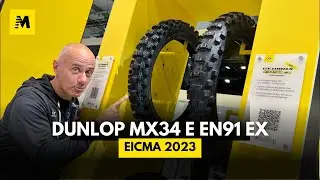 Dunlop MX34 e EN91 EX a EICMA 2023