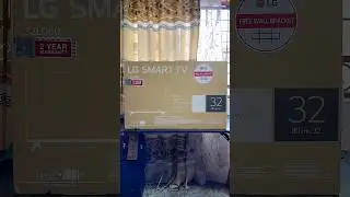 LG 32 inch WebOS Smart TV Unboxing