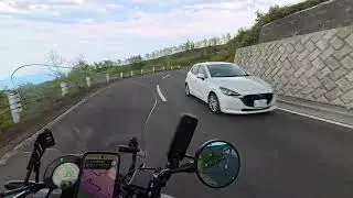 渋峠くだり - カワサキ エリミネーター