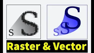 Difference between vector and raster | What is vector and raster