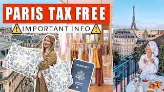 Руководство по возврату налога (НДС) в Париже 🇫🇷 Как получить возврат налога в аэропорту Парижа