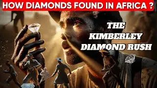 How diamond Mine found in Africa ? The Kimberley Diamond Rush #diamond #africa