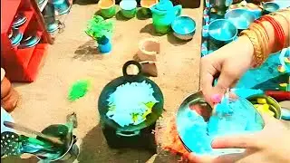 फ्रायड राइस || rice #miniature #food #cooking #osmminifoods #foodie #classictinyfood #tinycolorfood 