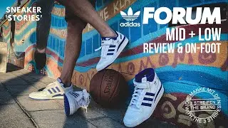 Early Look! Adidas Forum Mid + Low (Review & On Foot)