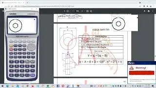 Helicoidal Concentrica en Casio 9860 g sd