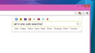 All in one web searcher - Browser extension for Chrome and Opera