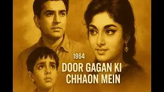 Door Gagan Ki Chhaon Mein (1964) | Classic Hindi Movie | Kishore Kumar | Supriya Devi | Hemant Kumar