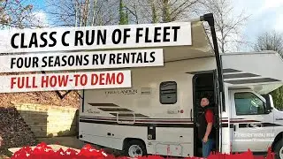Four Seasons RV Rentals by Fraserway: Class C Run of Fleet (ROF) Demo