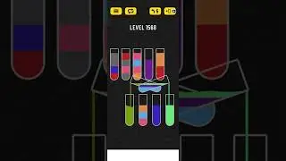 Water Sort puzzle Level 1568
