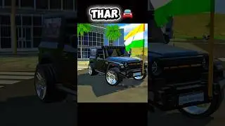 Black THAR Attitude 🔥 | Desi Beast Mode 😈 #shorts #gaming #music #trending #thar