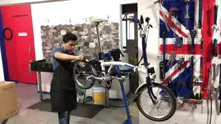 Desarmado total para servicio completo de Brompton Full Service bike disassembly