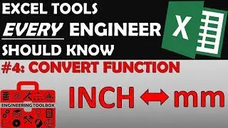 Convert Function - Excel Tips and Tools Every Engineer Should Know #4