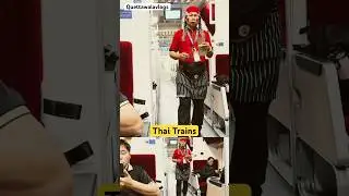 How they check tickets in Thai Trains Thailand 🇹🇭 #ThaiTrains #TicketChecking