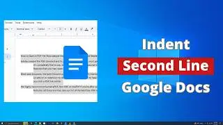 How to Indent the Second Line in Google Docs for Citations