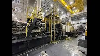 3000 ton Cincinnati 540 oz. Injection Molding machine for Sale – 1999 3000 ton Cincinnati