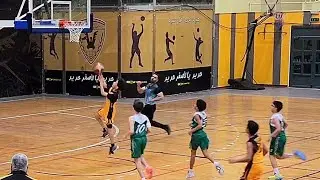 ملخص مباراة نادي القادسية تحت ١٣ سنة ضد العربي، الدور التمهيدي للدوري الكويتي لكرة السلة ٢٠٢٥-٢٠٢٦