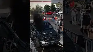 Engine explosion 3000hp #explosion #fire #speed #boom #dodge #amazing #shorts #reels #eruption #cars