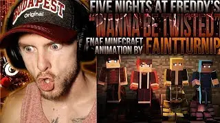 Vapor Reacts #899 | FNAF MINECRAFT SONG ANIMATION 