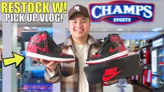 PICKING UP THE JORDAN 1 PATENT LEATHER BRED RESTOCK W!