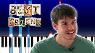 Rex Orange County - Best Friend (Piano Tutorial)