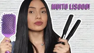 TUTORIAL: Como fazer a chapinha perfeita SOZINHA