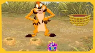 The Lion King II: Grub Grabber Gameplay (Browser Game)
