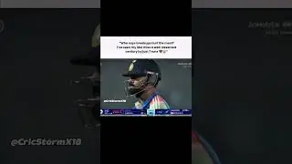 Pain 💔 When Virat Kohli Missed His Century by Just 7 Runs 😭🔥 #shortsfeed #viratkohli
