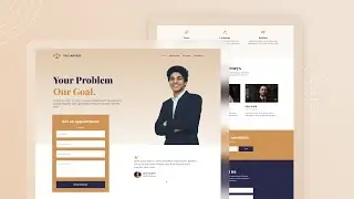 🔥 Create a Responsive Law Firm Website Using React JS & Tailwind CSS