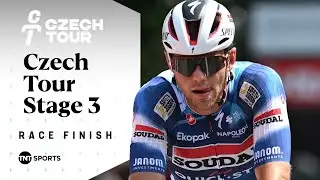 MASSIVE PUSH! 🔥 | Men's 2025 Czech Tour Stage 3 Final KM's | TNT Sports Cycling
