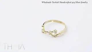 Taurus Zodiac Ring Elegant Popular Design Wholesale 925 Sterling Silver Horoscope Jewelry