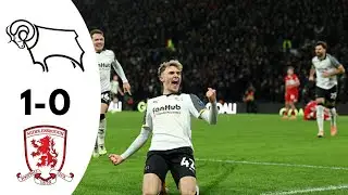 Derby County 1-0 Middlesbrough | Highlights | Championship 2025/2026