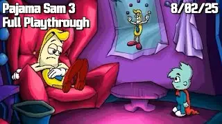 Eat rhymes with feet. /// Pajama Sam 3