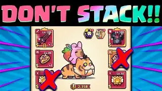 Capybara Go! Why You SHOULDN'T Stack Your GEAR!!!