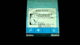 BBBooks widget demo N95