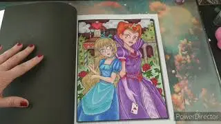 adult coloring - everything I've colored in Jade Summer coloring books